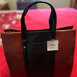 Fossil leather purse